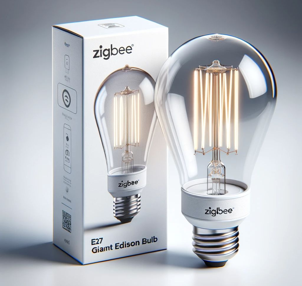 E27 Smart LED Filament dimmable, Zigbee 2