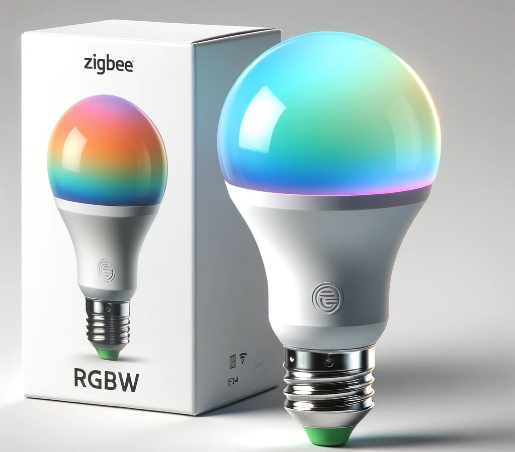 E27 Smart LED Color RGBW, Zigbee 2